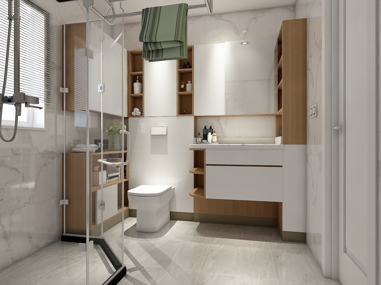 65ced8e1b32ac556 Jane American fashion bathroom cabinet