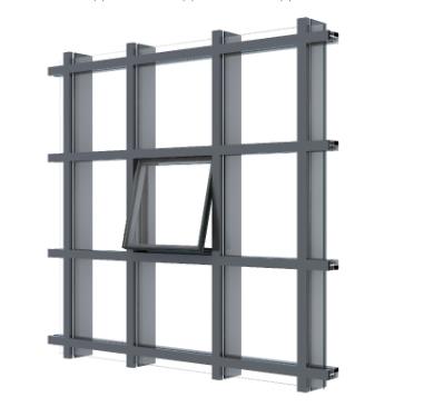4a7341d6cdedfea9 180 Visible Frame Hollow Glass Curtain Wall