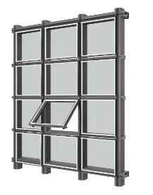 5a7b5df7a37dde0d 150-190(HNMQ) Invisible Frame Unitized Curtain Wall