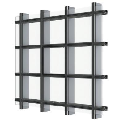 67eb11cafa1c7be8 130 Invisible Frame Hollow Glass Curtain Wall