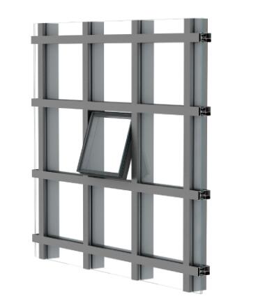 72ce8541b9d9719b 115 145 Visible Frame Curtain Wall