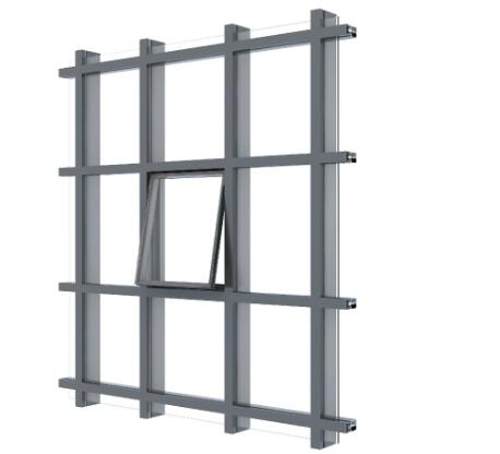 a23122ad19053138 150 Visible Frame Hollow Glass Curtain Wall
