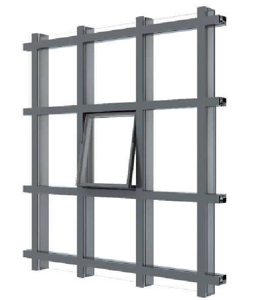 a5df9435dbb388ca 95 115 Visible Frame Hollow Glass Curtain Wall