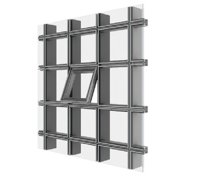 e9e8379409f1a6c8 150 Invisible Frame Curtain Wall